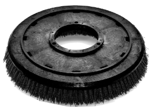 Super-Stiff 050 Black Poly Bristle Rotary Scrub Brush